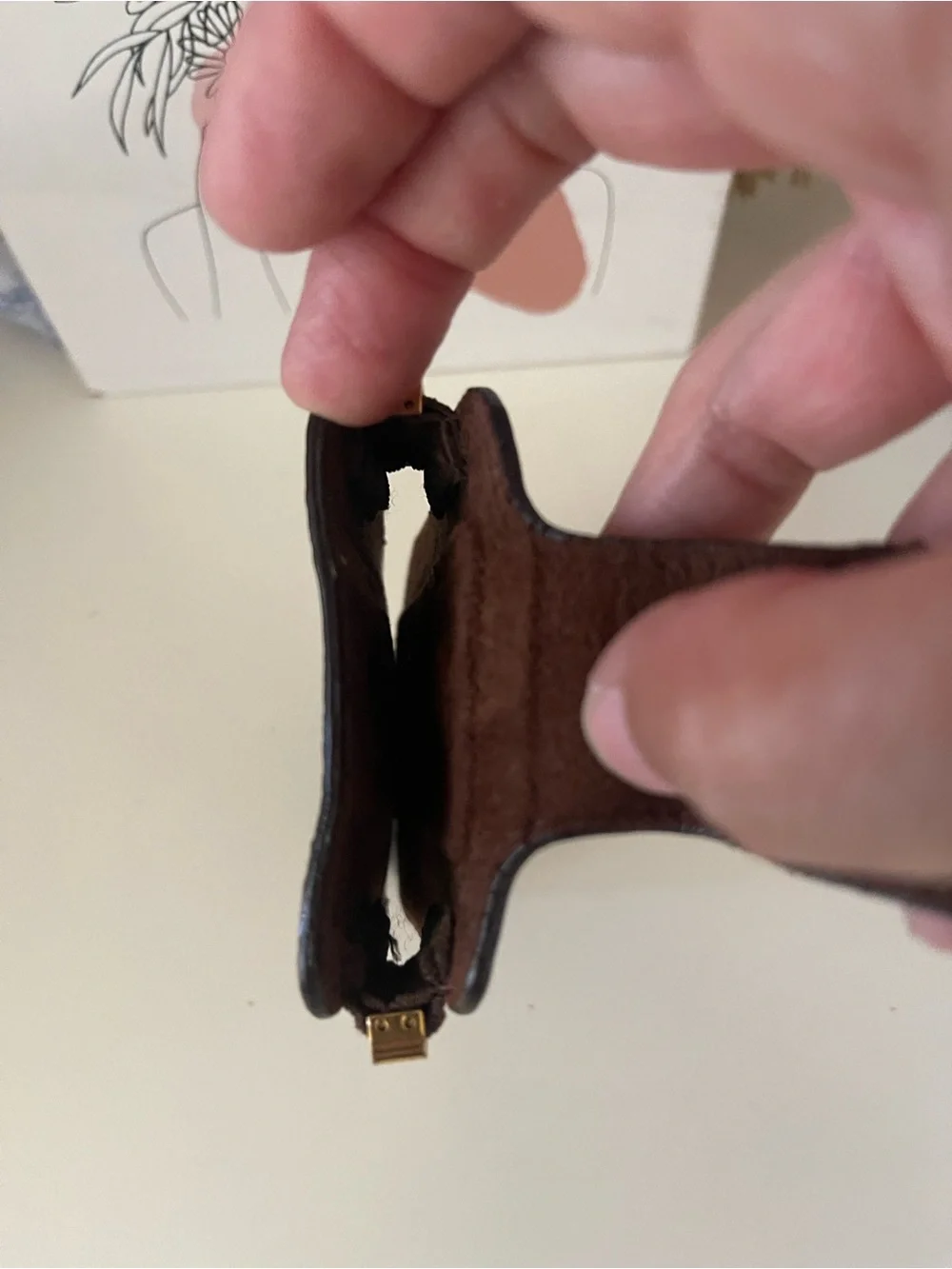 Louis Vuitton Etui (key fob or other accessory)